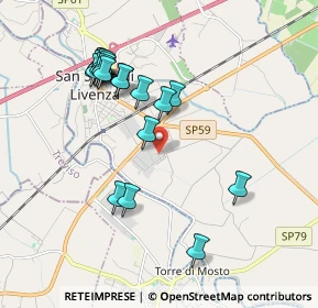 Mappa Via Enrico Berlinguer, 30029 San Stino di Livenza VE, Italia (1.8965)