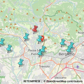 Mappa 24030 Valbrembo BG, Italia (4.62818)