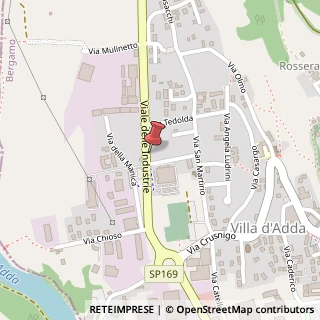 Mappa Viale delle Industrie, 2, 24030 Villa d'Adda, Bergamo (Lombardia)