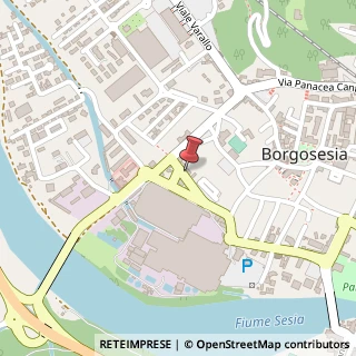Mappa Via Pier Celestino Gilardi, 10, 13011 Borgosesia, Vercelli (Piemonte)