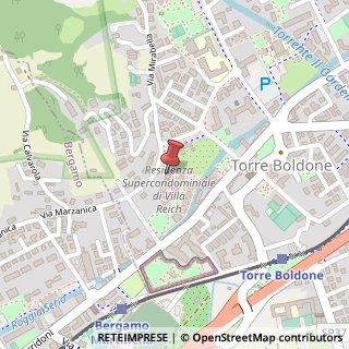 Mappa Via Marzanica, 5/C, 24020 Torre Boldone, Bergamo (Lombardia)