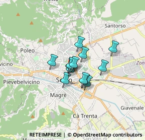 Mappa Via Don Francesco Faccin, 36015 Schio VI, Italia (0.93385)