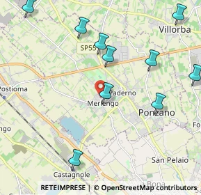 Mappa Via San Bartolomea, 31050 Ponzano Veneto TV, Italia (2.64455)
