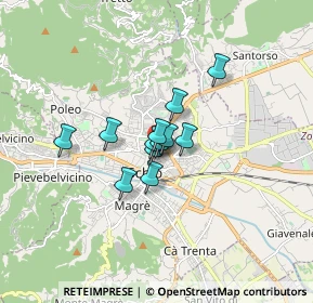 Mappa Via Rompato Romana, 36015 Schio VI, Italia (0.91417)