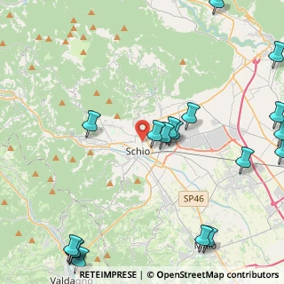 Mappa Piazza Almerico da Schio, 36015 Schio VI, Italia (6.08111)