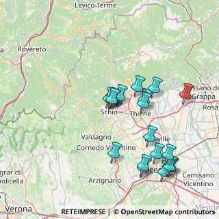 Mappa Piazza A. da Schio, 36015 Schio VI, Italia (15.47778)