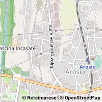 Karte Arosio