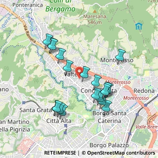 Mappa Via Basilio Terzi, 24123 Bergamo BG, Italia (0.926)