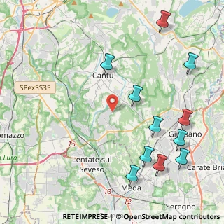 Mappa Via Meucci, 22060 Figino Serenza CO, Italia (5.10727)