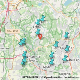 Mappa Via Meucci, 22060 Figino Serenza CO, Italia (4.84071)