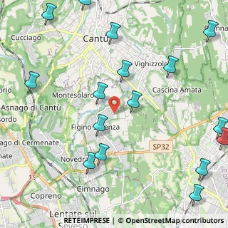 Mappa Via Meucci, 22060 Figino Serenza CO, Italia (2.86063)