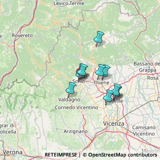 Mappa Via Antonio Canova, 36015 Schio VI, Italia (9.91)