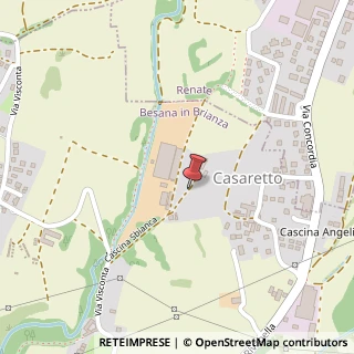 Mappa vicinale Cascina Sbianca, 20842 Besana In Brianza MB, Italia, 20842 Besana in Brianza, Monza e Brianza (Lombardia)
