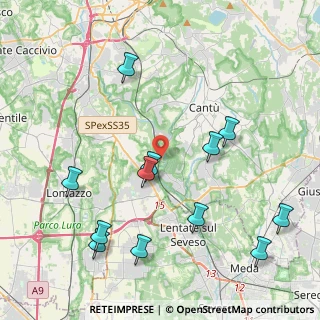 Mappa Via G. Mameli, 22063 Cantù CO, Italia (4.74417)