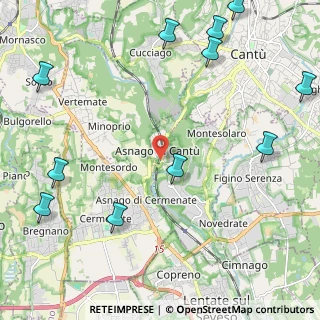 Mappa Via G. Mameli, 22063 Cantù CO, Italia (3.03182)