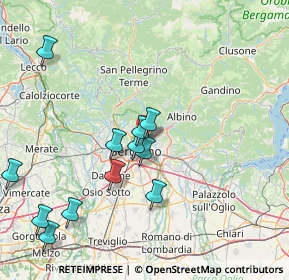 Mappa Via Marzanica, 24124 Bergamo BG, Italia (16.44583)