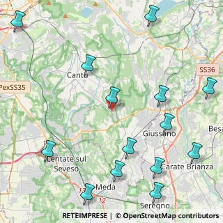 Mappa C.se, 22066 Mariano Comense CO, Italia (5.70714)