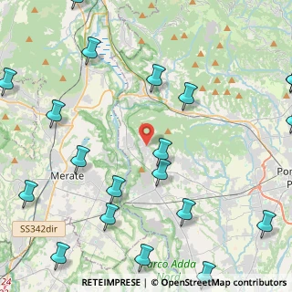 Mappa Via Alzata, 24030 Villa D'adda BG, Italia (6.362)