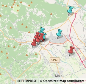 Mappa Via G. Pascoli, 36015 Schio VI, Italia (2.09)