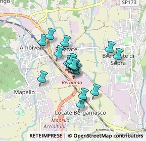 Mappa Via Strada Regia, 24030 Mapello BG, Italia (0.529)