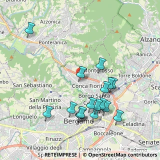 Mappa Via Giuseppe Bravi, 24123 Bergamo BG, Italia (2.06706)