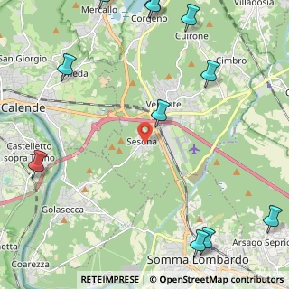 Mappa Via Posorti, 21029 Vergiate VA, Italia (3.31636)