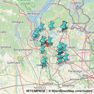 Mappa Via Posorti, 21029 Vergiate VA, Italia (11.307)