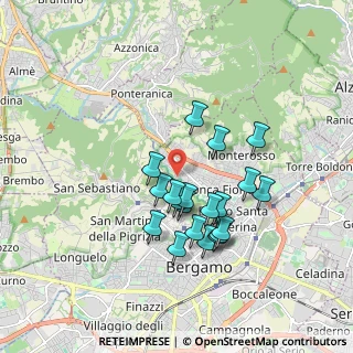 Mappa Via Nicola Bonorandi, 24123 Bergamo BG, Italia (1.5195)