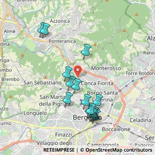 Mappa Via Nicola Bonorandi, 24123 Bergamo BG, Italia (2.00867)