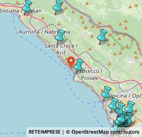 Mappa Strada Costiera, 34151 Grignano TS, Italia (7.141)