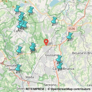 Mappa 22060 Carugo CO, Italia (5.374)