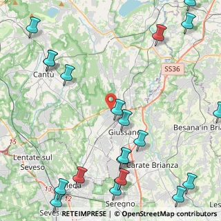 Mappa 22060 Carugo CO, Italia (6.326)
