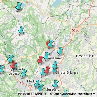 Mappa 22060 Carugo CO, Italia (6.077)