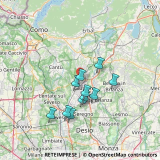 Mappa 22060 Carugo CO, Italia (6.03091)