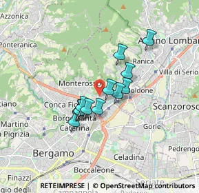Mappa CENTRO OSPEDALIERO, 24124 Bergamo BG, Italia (1.19833)