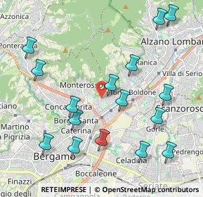 Mappa CENTRO OSPEDALIERO, 24124 Bergamo BG, Italia (2.31813)