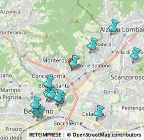 Mappa CENTRO OSPEDALIERO, 24124 Bergamo BG, Italia (2.34462)