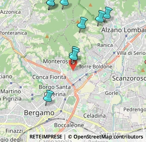 Mappa CENTRO OSPEDALIERO, 24124 Bergamo BG, Italia (2.66909)