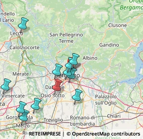 Mappa CENTRO OSPEDALIERO, 24124 Bergamo BG, Italia (16.4)