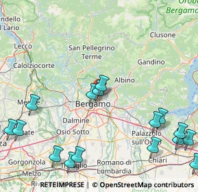 Mappa CENTRO OSPEDALIERO, 24124 Bergamo BG, Italia (22.64)