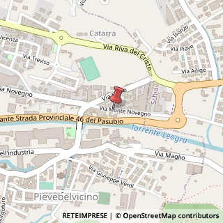 Mappa Via Novegno, 38, 36036 Torrebelvicino VI, Italia, 36036 Torrebelvicino, Vicenza (Veneto)
