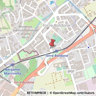 Mappa Via giosue' carducci 10, 24020 Torre Boldone, Bergamo (Lombardia)