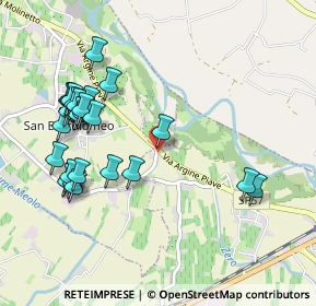 Mappa Fagarè Della Battaglia, 31048 San Biagio di Callalta TV, Italia (1.075)