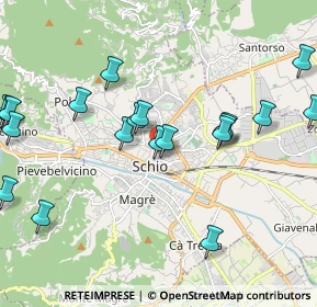 Mappa Piazza Garibaldi Giuseppe, 36015 Schio VI, Italia (2.35)