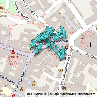Mappa Viale Petitti di Roreto, 36015 Schio VI, Italia (0)