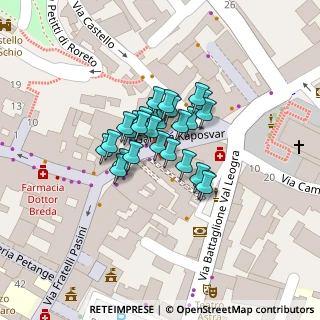 Mappa Piazza G. Giuseppe, 36015 Schio VI, Italia (0)