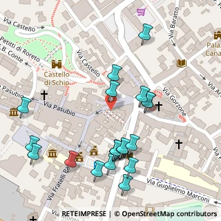 Mappa Piazza G. Giuseppe, 36015 Schio VI, Italia (0.139)