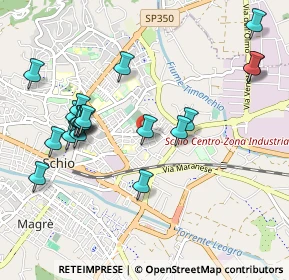 Mappa Via Ugo Foscolo, 36015 Schio VI, Italia (1.0415)