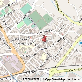 Mappa Via G. Pascoli, 6, 36015 Schio, Vicenza (Veneto)