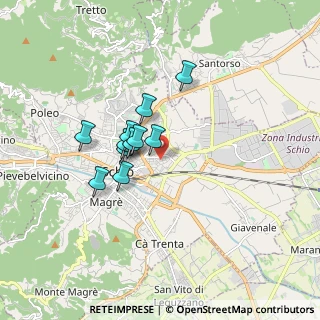 Mappa Via Alessandro Manzoni, 36015 Schio VI, Italia (1.22273)